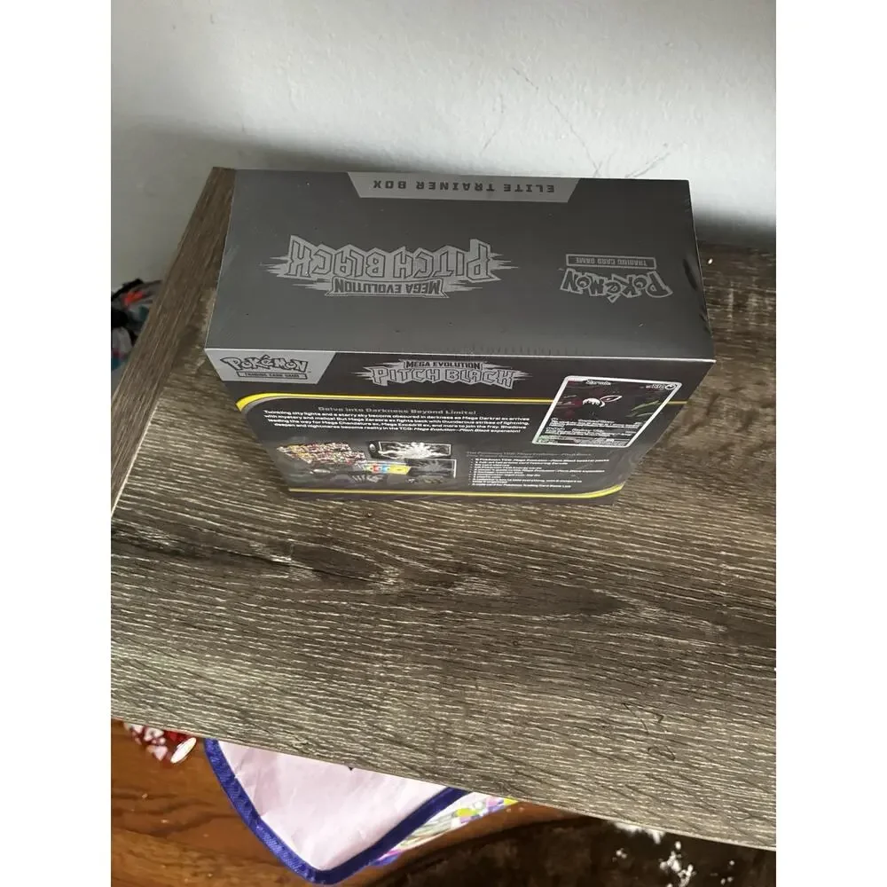 Pokemon Mega Evolution Pitch Black Elite Trainer Box Factory Sealed